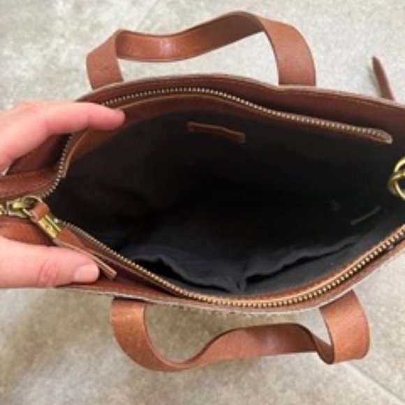 Madewell The Small Transport Crossbody (leopard spot) - Picture 5 of 6